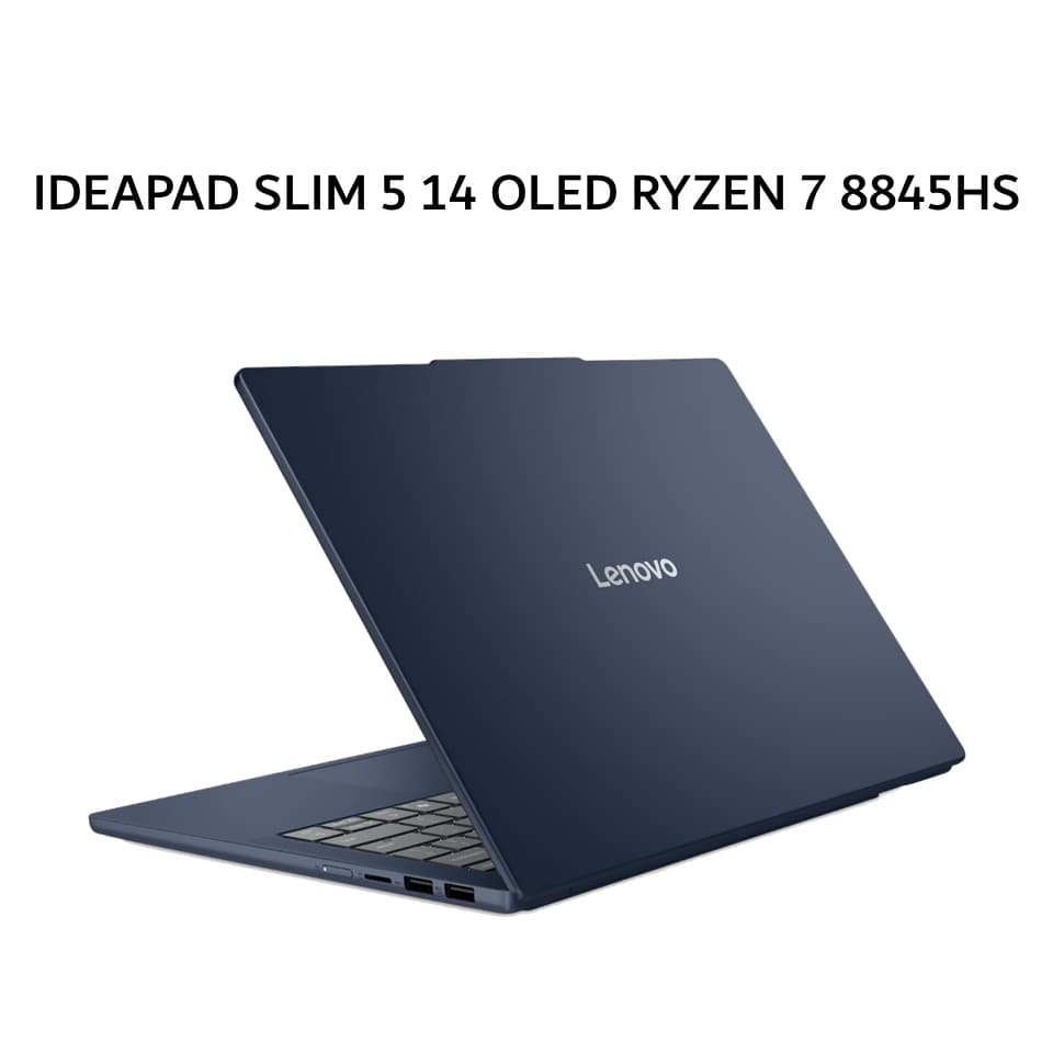 LENOVO IDEAPAD SLIM 5 14 OLED RYZEN 7 8845HS 16GB 512GB W11+OHS+M365B 14.0WUXGA 2Y PREM+ADP BLU -3WID
