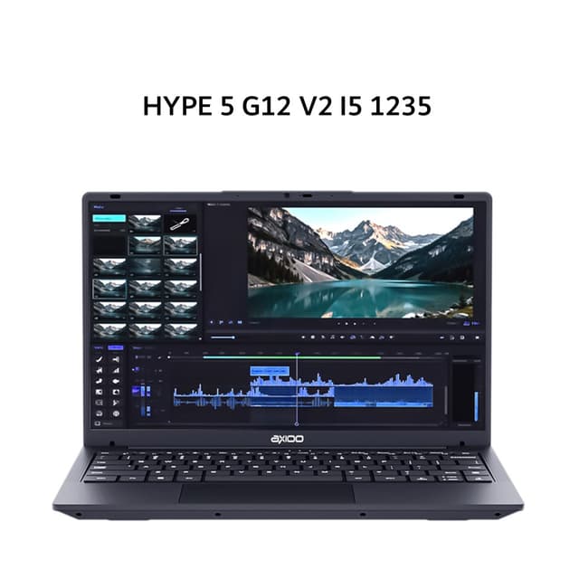 AXIOO HYPE 5 G12 V2 I5 1235 16GB 512GB W11 14.0 1.25KG BLK