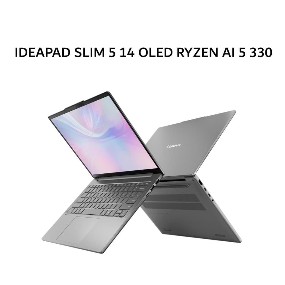 LENOVO IDEAPAD SLIM 5 14 OLED RYZEN AI 5 330 16GB 512GB W11+OHS+M365B 14.0WUXGA 2Y PREM+2ADP GRY -CKID