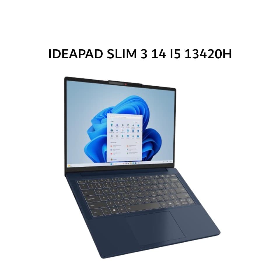 LENOVO IDEAPAD SLIM 3 14 I5 13420H 8GB 512GB W11+OHS+M365B 14.0WUXGA IPS BLIT 2Y PREM+2ADP BLU -CUID