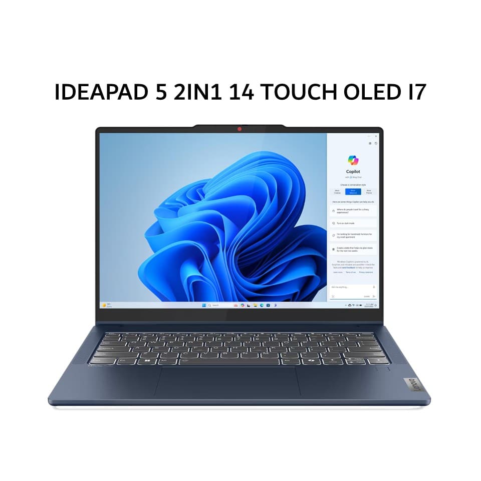 LENOVO IDEAPAD 5 2IN1 14 TOUCH OLED I7 13620H 16GB 512GB W11+OHS+M365B 14.0WUXGA PEN 2Y+2ADP BLU -8AID
