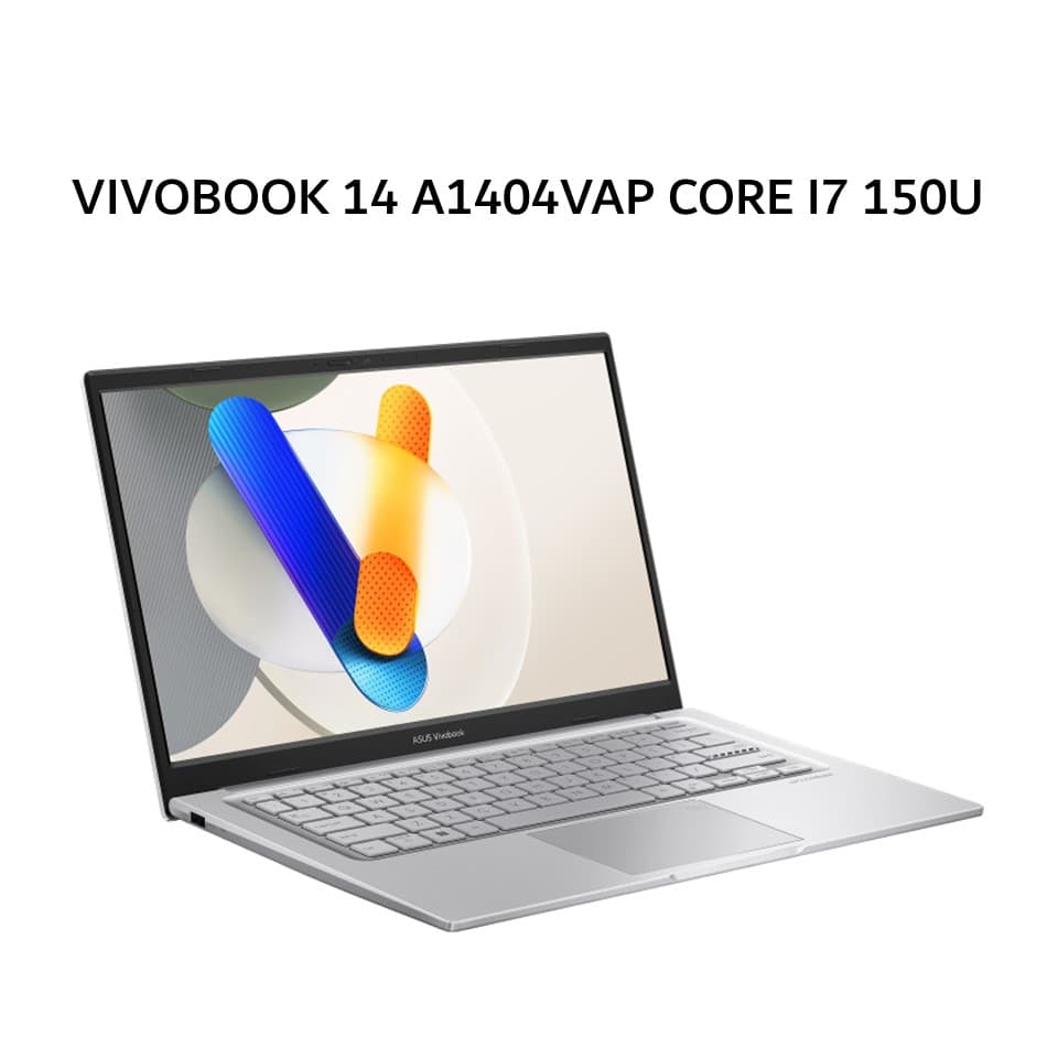 ASUS VIVOBOOK 14 A1404VAP CORE I7 150U 8GB 512GB W11+OHS+M365B 14.0FHD BLIT VIPS SLV -VIPS7853M