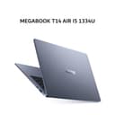TECNO MEGABOOK T14 AIR I5 1334 16GB 512GB W11 14.0WUXGA 100SRGB 999GRAM 2Y GRY - Image 1