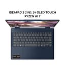 LENOVO IDEAPAD 5 2IN1 14 OLED TOUCH RYZEN AI 7 350 16GB 512GB W11+OHS+M365B 14.0WUXGA PEN 2Y+2ADP BLU -65ID - Image 2