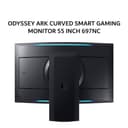 SAMSUNG ODYSSEY ARK CURVED SMART GAMING MONITOR 55 INCH 697NC VA UHD 4K 1MS 165HZ QUANTUM HDR 32X / HDR10+ ERGONOMIC + SPEAKER 3Y - Image 2