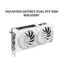 ASUS VGA NVIDIA GEFORCE DUAL RTX 5060 8GB GDDR7 OC WHITE 3Y - Image 1