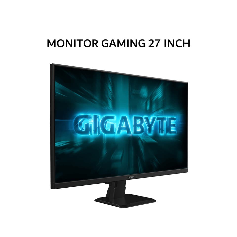 GIGABYTE GAMING MONITOR 27 INCH SS IPS FHD 1080P 1MS 180HZ GS27FA HDR TILT 3Y