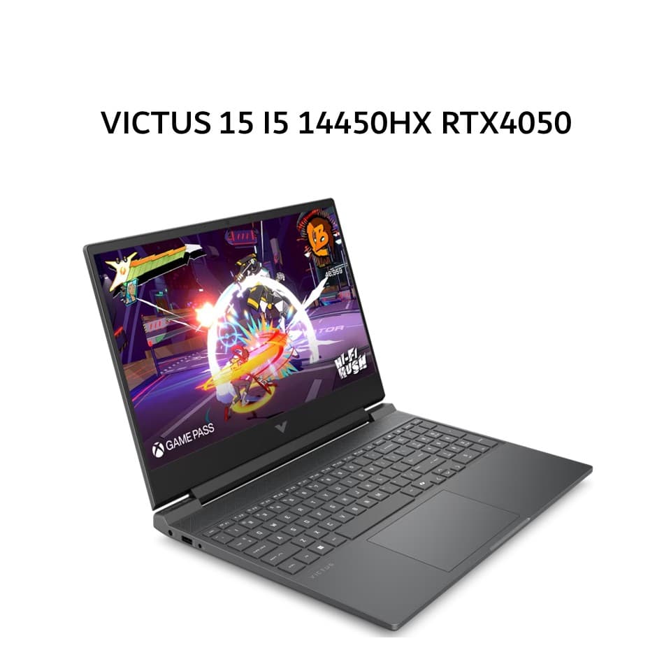 HP VICTUS 15 I5 14450HX RTX4050 6GB/ 24GB 512GB W11+OHS 15.6FHD 144HZ BLIT 2Y+2ADP SLV -FA2900TX