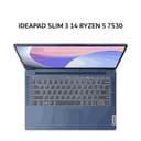 LENOVO IDEAPAD SLIM 3 14 RYZEN 5 7530 8GB 512GB W11+OHS 14.0FHD IPS BLIT 2Y PREM BLU -7CID - Image 1