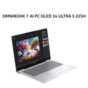HP OMNIBOOK 7 AI PC OLED 14 ULTRA 5 225H 16GB 512GB W11+OHS+M365B 14.0 2K 2Y+2ADP SLV -FR0222TU - Image 1