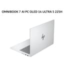 HP OMNIBOOK 7 AI PC OLED 14 ULTRA 5 225H 16GB 512GB W11+OHS+M365B 14.0 2K 2Y+2ADP SLV -FR0222TU - Image 3