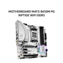 ASROCK MOTHERBOARD MATX B650M PG RIPTIDE WIFI DDR5 AM5 /AMD WHITE 3Y - Image 1