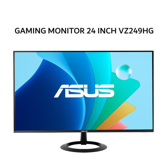 ASUS GAMING MONITOR 24 INCH VZ249HG IPS FHD 1080P 1MS 120HZ FRAMELESS EYE CARE BLACK 3Y