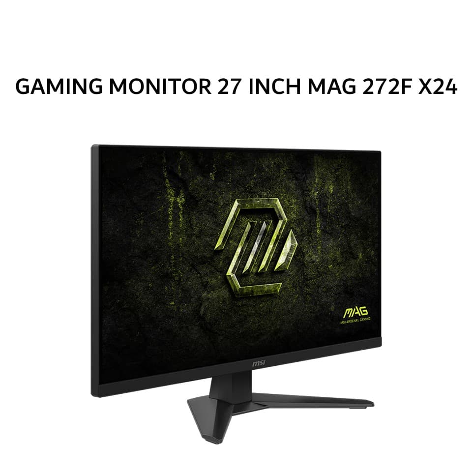 MSI GAMING MONITOR 27 INCH MAG 272F X24 / MAG272F X24 RAPID IPS FHD 1080P 0.5MS 240HZ HDR 3Y