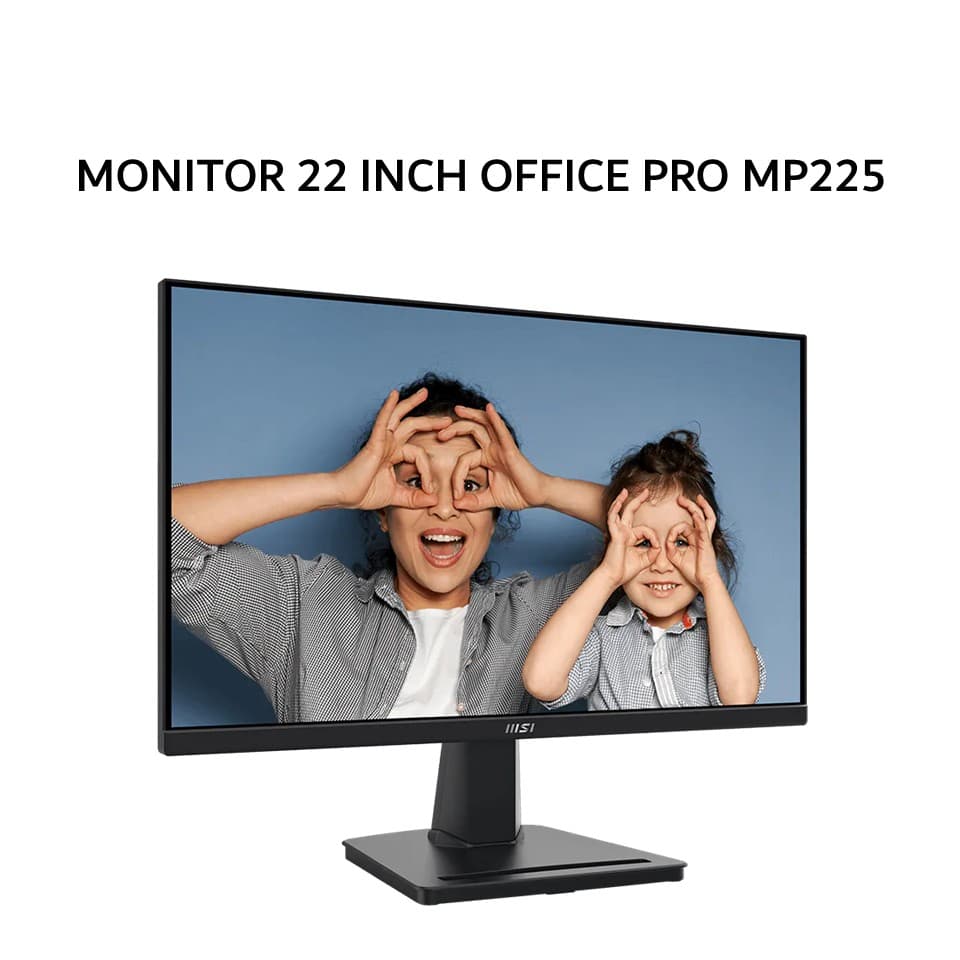 MSI MONITOR 22 INCH OFFICE PRO MP225 IPS FHD 1080P 1MS 100HZ 3Y