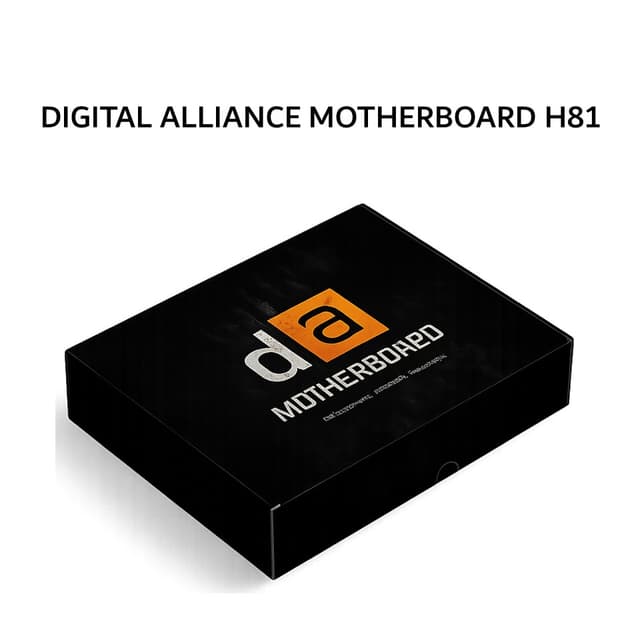 DIGITAL ALLIANCE MOTHERBOARD H81 LGA1150 (GEN 4-5) 2Y