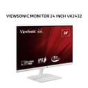 VIEWSONIC MONITOR 24 INCH VA2432 IPS FHD 1080P 1MS 100HZ FRAMELESS WHITE 3Y - Image 1