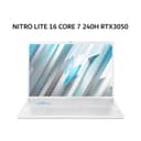 ACER NITRO LITE 16 CORE 7 240H RTX3050 6GB/ 16GB 512GB W11+OHS+M365B 16.0WUXGA 180HZ 100SRGB BLIT 2Y+ADP BLK -71G.76RN - Variant 1