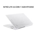 ACER NITRO LITE 16 CORE 7 240H RTX3050 6GB/ 16GB 512GB W11+OHS+M365B 16.0WUXGA 180HZ 100SRGB BLIT 2Y+ADP BLK -71G.76RN - Image 3