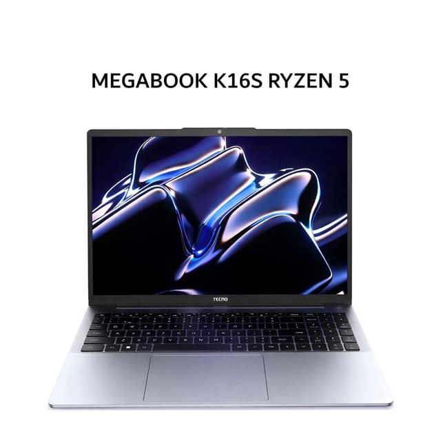 TECNO MEGABOOK K16S RYZEN 5 7430 8GB 512GB W11 16.0WUXGA IPS 2Y SLV