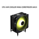 MSI CPU AIR COOLER MAG COREFROZR AA13 (1X 120MM ARGB FAN + 4 HEATPIPES) BLACK 2Y - Image 1