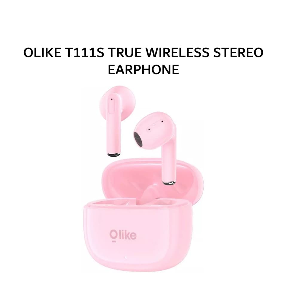 OLIKE T111S TRUE WIRELESS STEREO EARPHONE - PINK