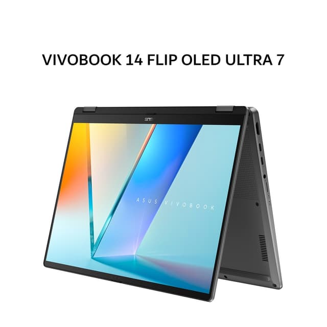 ASUS VIVOBOOK 14 FLIP OLED TP3407SA ULTRA 7 256V 16GB 512GB W11+OHS+M365B 14.0 2K TOUCH PEN 2IN1 GRY -OLED7151M