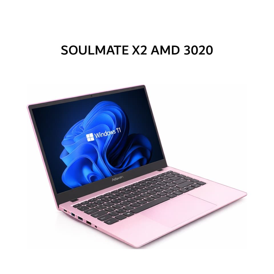 ADVAN SOULMATE X2 AMD 3020 8GB 128GB W11 14.0 IPS MIST ROSE