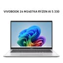 ASUS VIVOBOOK 14 M1407KA RYZEN AI 5 330 16GB 512GB W11+OHS+M365B 14.0 WUXGA SLV -VIPS5156M - Image 1