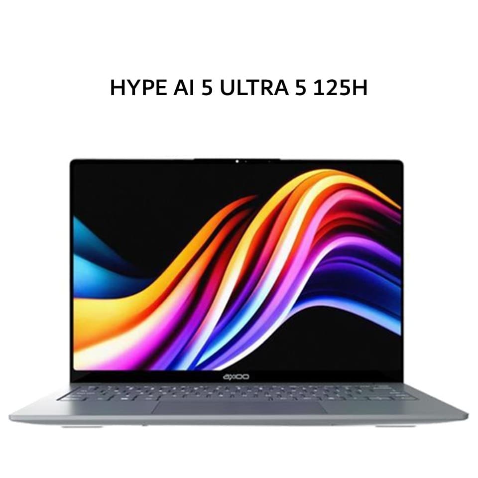 AXIOO HYPE AI 5 ULTRA 5 125H 8GB 256GB DOS 14.0FHD IPS GRY