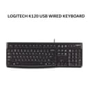 LOGITECH K120 USB WIRED KEYBOARD PLUG AND PLAY - BLACK - Variant 1