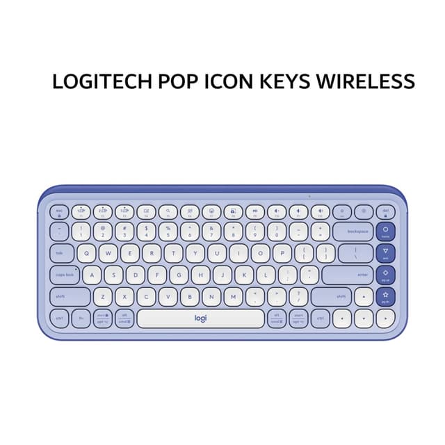 LOGITECH POP ICON KEYS ICON WIRELESS BLUETOOTH - LILAC
