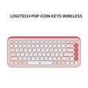 LOGITECH POP ICON KEYS ICON WIRELESS BLUETOOTH - ROSE - Variant 1