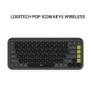LOGITECH POP ICON KEYS ICON WIRELESS BLUETOOTH - GRAPHITE - Variant 1