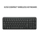 LOGITECH K250 COMPACT BLUETOOTH WIRELESS KEYBOARD - GRAPHITE - Variant 1