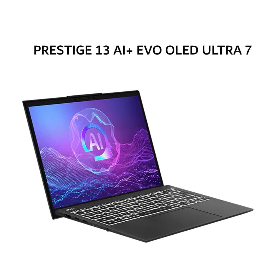 MSI PRESTIGE 13 AI+ EVO OLED ULTRA 7 258V 32GB 1TB W11+OHS 13.3 2.8K BLIT 2Y GRY -A2VMG.035