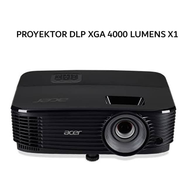 ACER PROYEKTOR DLP XGA 4000 LUMENS X1 TKDN 3Y