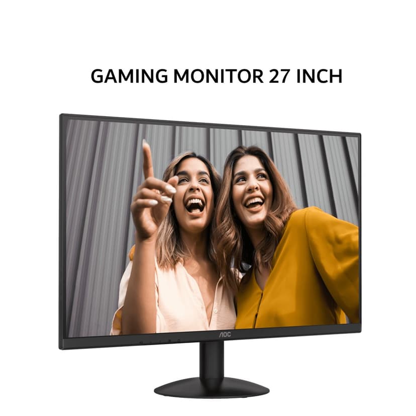 AOC GAMING MONITOR 27 INCH IPS 2K QHD 1440P 4MS 75HZ Q27B30E/70 HDR10 ...