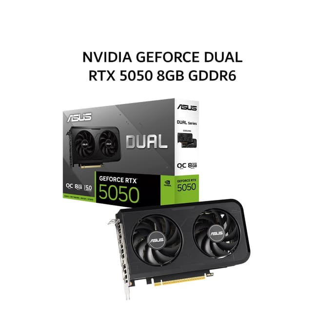 ASUS VGA NVIDIA GEFORCE DUAL RTX 5050 8GB GDDR6 OC 3Y