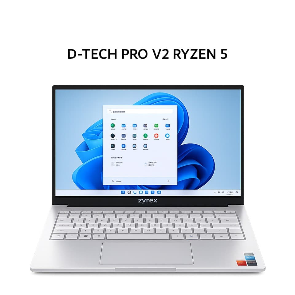 ZYREX D-TECH PRO V2 RYZEN 5 6600H 16GB 512GB W11 14.0FHD IPS BLIT 1Y GRY