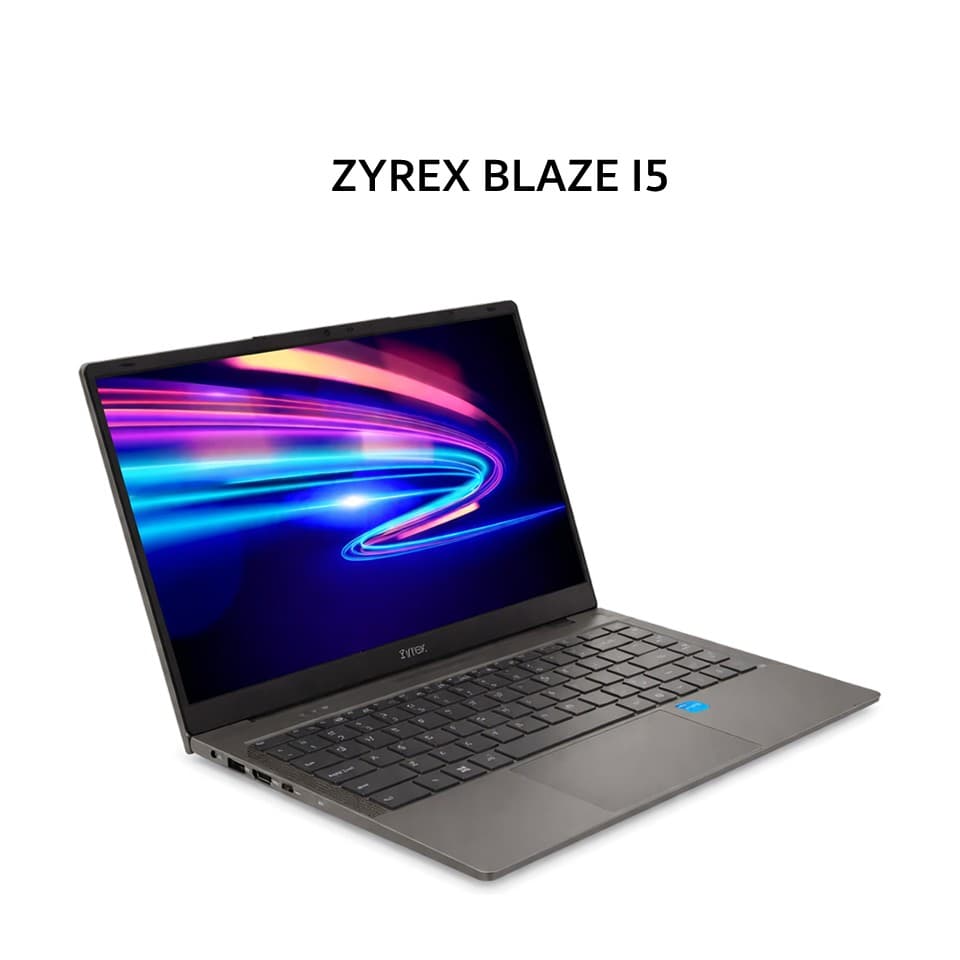 ZYREX BLAZE I5 12450H 16GB 512GB W11 14.0FHD BLIT METAL 2Y GRY