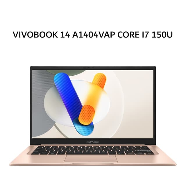 ASUS VIVOBOOK 14 A1404VAP CORE I7 150U 8GB 512GB W11+OHS+M365B 14.0FHD BLIT VIPS TERRACOTTA -VIPS7852M