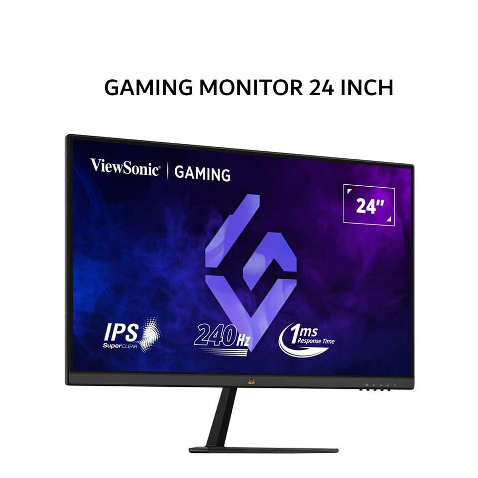 VIEWSONIC GAMING MONITOR 24 INCH VX2479A-HD PRO GAMING SUPERCLEAR IPS FHD 1080P 1MS 240HZ