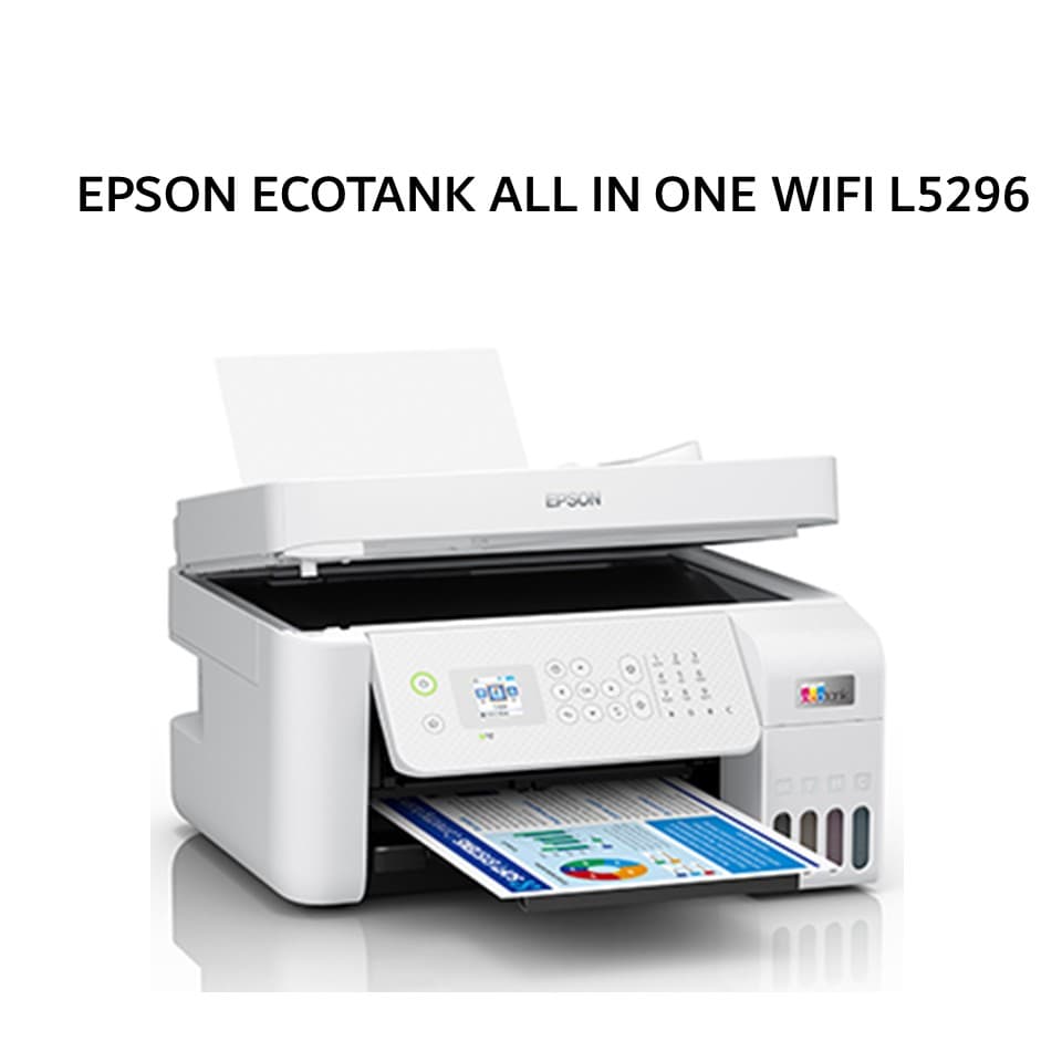 EPSON ECOTANK ALL IN ONE WIFI L5296 WHITE 2Y