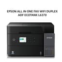EPSON ALL IN ONE FAX WIFI DUPLEX ADF ECOTANK L6370 2Y - Image 1