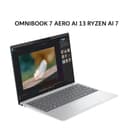 HP OMNIBOOK 7 AERO AI 13 RYZEN AI 7 350 16GB 512GB W11+OHS+M365B 13.3WQXGA IPS 2Y+ADP SLV -BG1777AU - Image 1