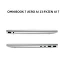 HP OMNIBOOK 7 AERO AI 13 RYZEN AI 7 350 16GB 512GB W11+OHS+M365B 13.3WQXGA IPS 2Y+ADP SLV -BG1777AU - Image 2