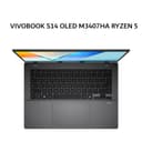 ASUS VIVOBOOK S14 OLED M3407HA RYZEN 5 220 16GB 1TB W11+OHS+M365B 14.0WUXGA GRY -OLED5111M - Image 2