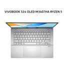 ASUS VIVOBOOK S14 OLED M3407HA RYZEN 5 220 16GB 1TB W11+OHS+M365B 14.0WUXGA SLV -OLED5112M - Image 2