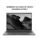 ASUS ZENBOOK S14 OLED 3K TOUCH UX5406SA ULTRA 7 258V 32GB 1TB W11+OHS+M365B 14.0 3K 120HZ GRY -OLEDS7311TM - Variant 1